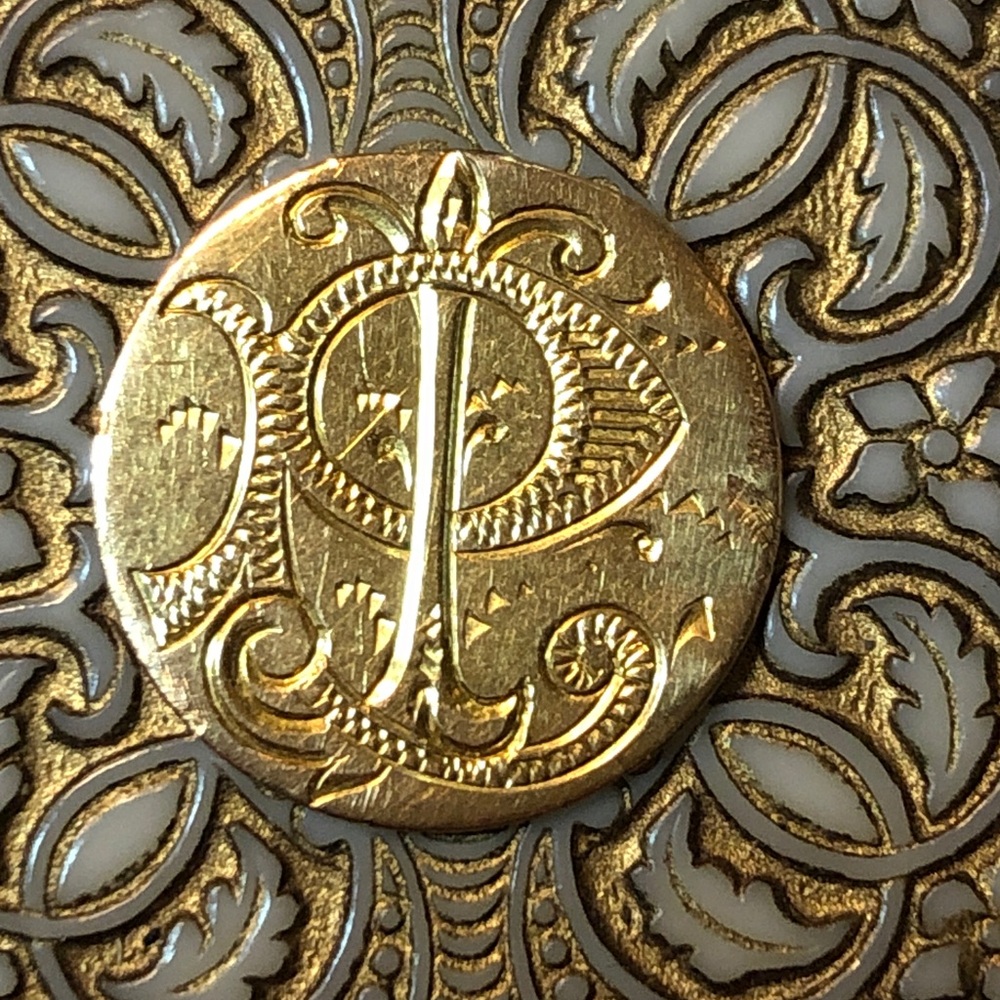 Victorian gold coin love token